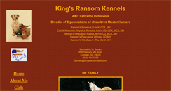 Desktop Screenshot of kingsransomlabs.com